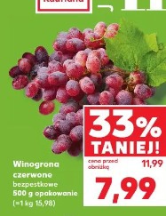 Winogrona czerwone bezpestkowe