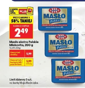 Masło ekstra Polskie Mlekovita