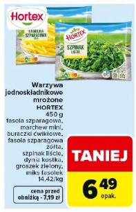 Warzywa jednoskładnikowe mrożone Hortex