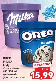 Oreo, Milka Lody