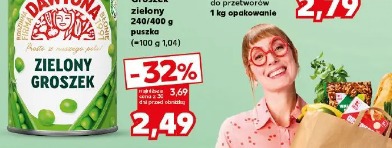 Groszek zielony Dawtona