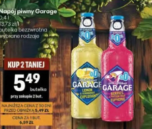 Napój piwny Garage