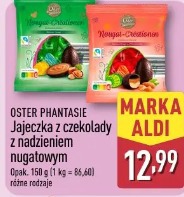 Oster Phantasie Jajeczka z czekolady z nadzieniem nugatowym