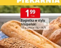 Bagietka w stylu hiszpańskim