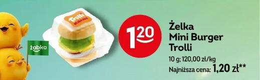 Żelka Mini Burger Trolli