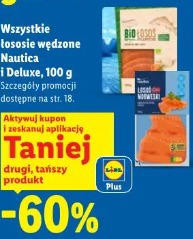 Wszystkie łososie wędzone Nautica i Deluxe