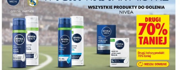 Wszystkie produkty do golenia Nivea