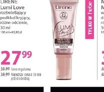 Lirene Lumi Love rozświetlający podkład kryjący różne odcienie