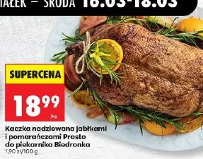 Kaczka nadziewana jabłkami i pomarańczami Prosto do piekarnika Biedronka