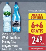 Żywiec Zdrój Woda źródlana Mocny Gaz/niegazowana