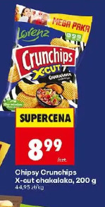 Chipsy Crunchips X-cut chakalaka Lorenz