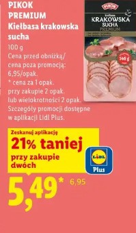 Pikok Premium Kiełbasa krakowska sucha