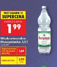 Woda mineralna Muszynianka