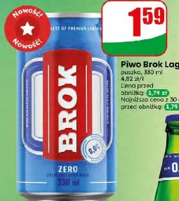 Piwo Brok Lager