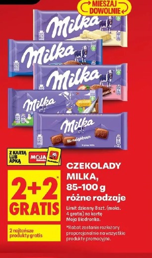 Czekolady Milka