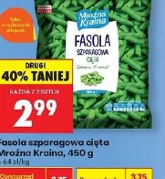 Fasola szparagowa cięta Mrożona Kraina