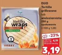 Dijo Tortilla grillowana lub wieloziarnista