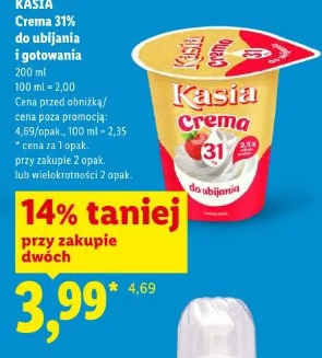 Kasia Crema 31% do ubijania i gotowania