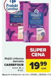 Absodys Discreet majtki chłonne damskie Carrefour