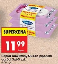 Papier nawilżany Queen japoński ogród