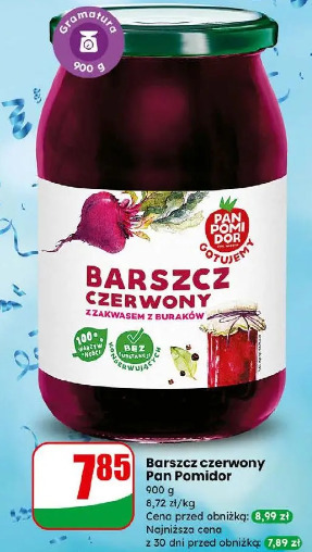 Barszcz czerwony Pan Pomidor