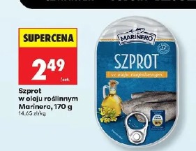 Szprot w oleju roślinnym Marinero