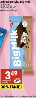 Lody na patyku Big Milk