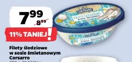 Filety śledziowe w sosie śmietanowym Corsarro