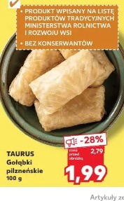 Taurus Gołąbki pilzneńskie