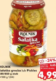 Rolnik sałatka grecka lub Pickles