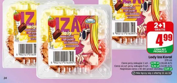 Lody Iza Koral