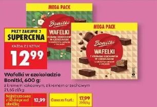 Wafelki w czekoladzie Bonitki