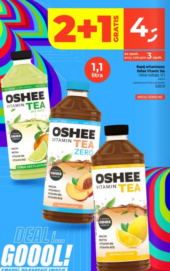 Napój witaminowy Oshee Vitamin Tea