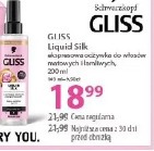 Gliss Liquid Silk ekspresowa odżywka do włosów