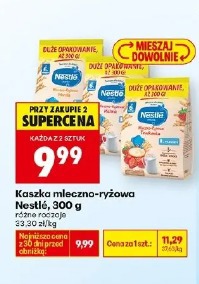 Kaszka mleczno-ryżowa Nestlé