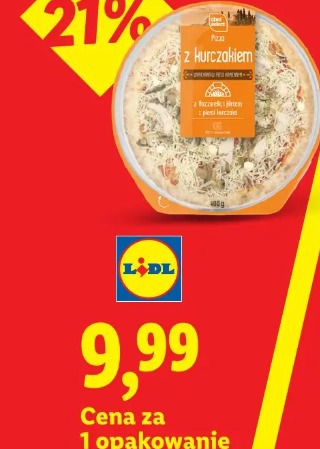 Pizza z kurczakiem Chef Select