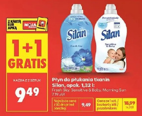 Płyn do płukania tkanin Silan