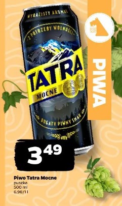 Piwo Tatra Mocne