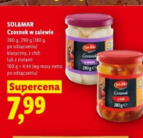 Sol&Mar Czosnek w zalewie