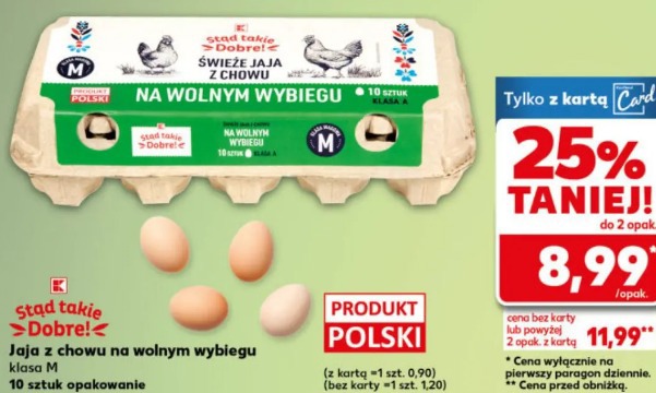 Stąd takie Dobre! Jaja z chowu na wolnym wybiegu