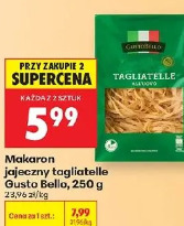 Makaron jajeczny tagliatelle Gusto Bello