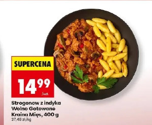 Strogonow z indyka Wolno Gotowane Kraina Mięs