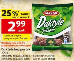 Daktyle bez pestek Makar