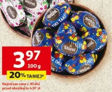 Czekoladki nadziewane Kasztanki, Malaga lub Tiki Taki