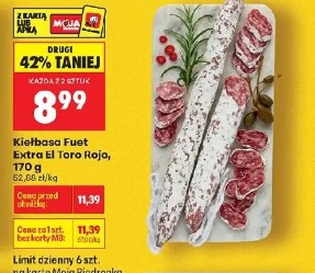 Kiełbasa Fuet Extra El Toro Rojo