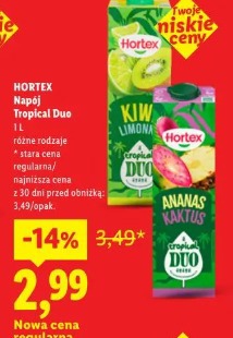 Hortex Napój Tropical Duo