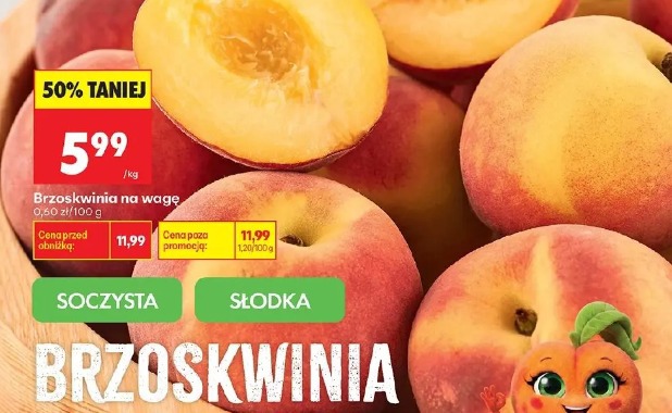 Brzoskwinia na wagę