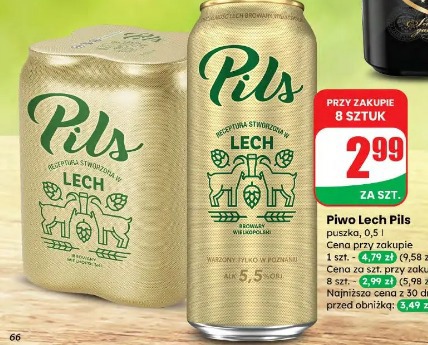 Piwo Lech Pils