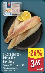 Golden Seafood Mintaj filet bez skóry