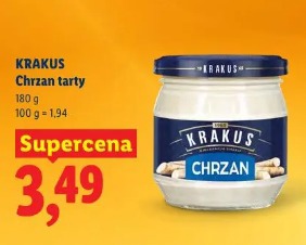 Krakus chrzan tarty